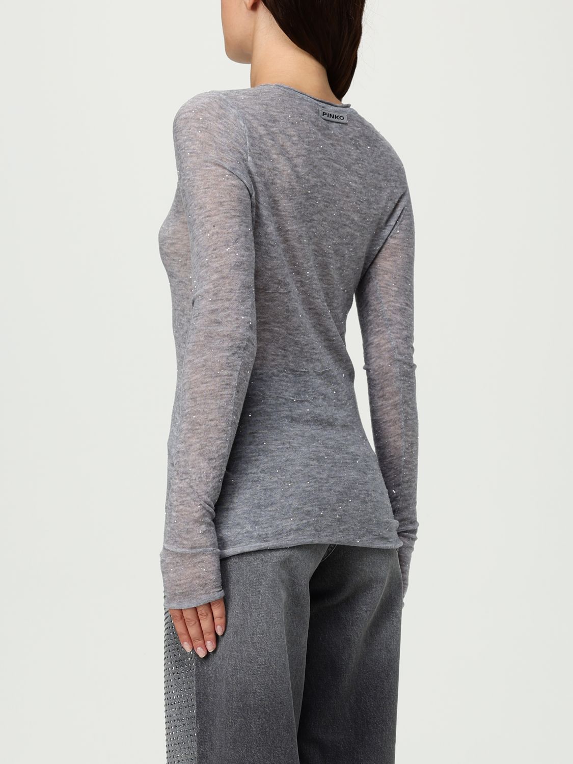 Pinko Sweater Woman Grey