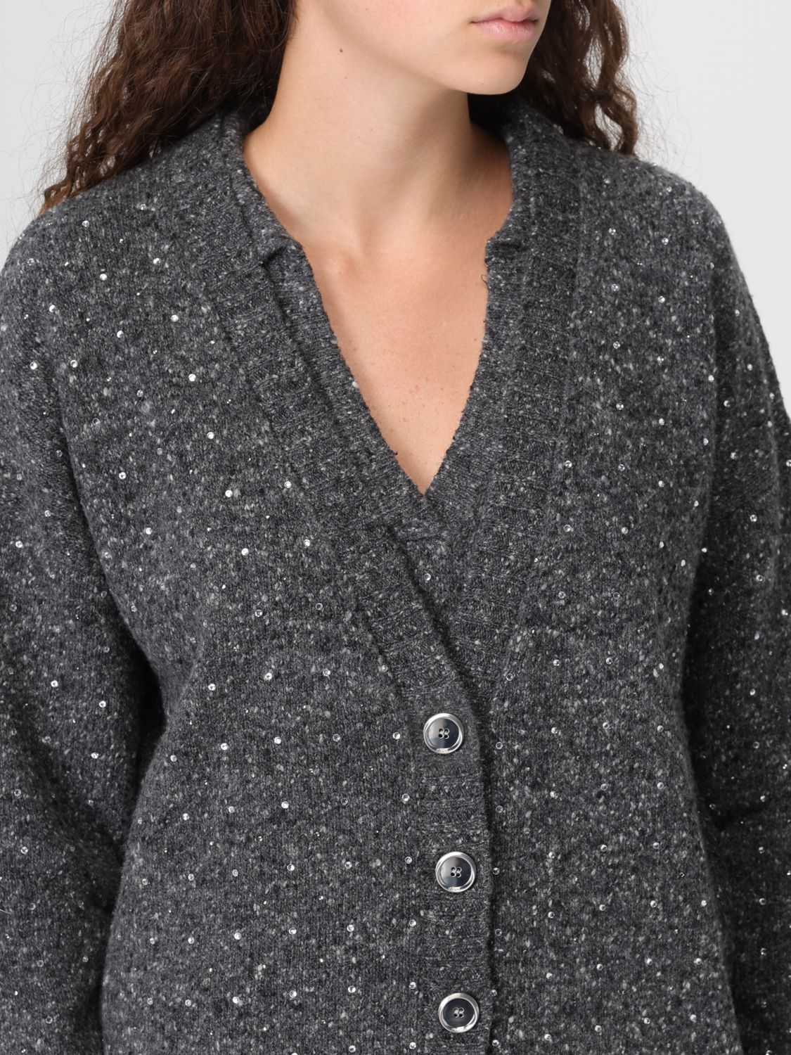 Pinko Sweater Woman Grey