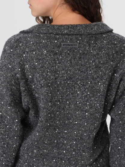 Pinko Sweater Woman Grey