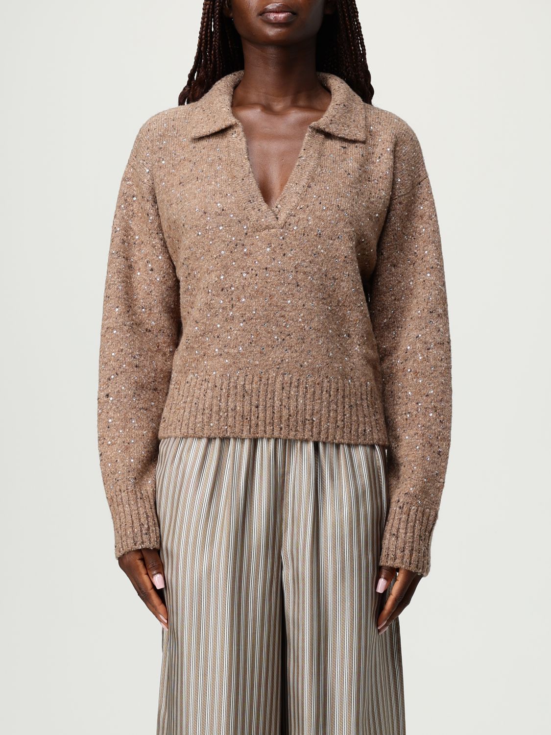 Pinko Sweater Woman Camel