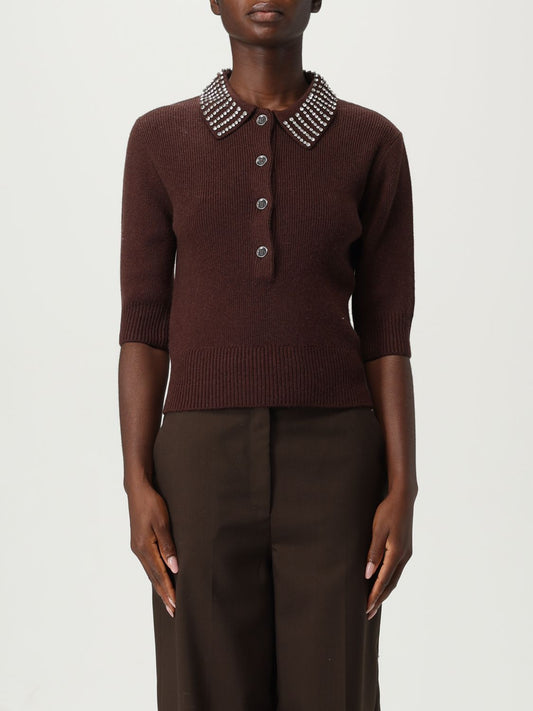 Pinko Sweater Woman Brown