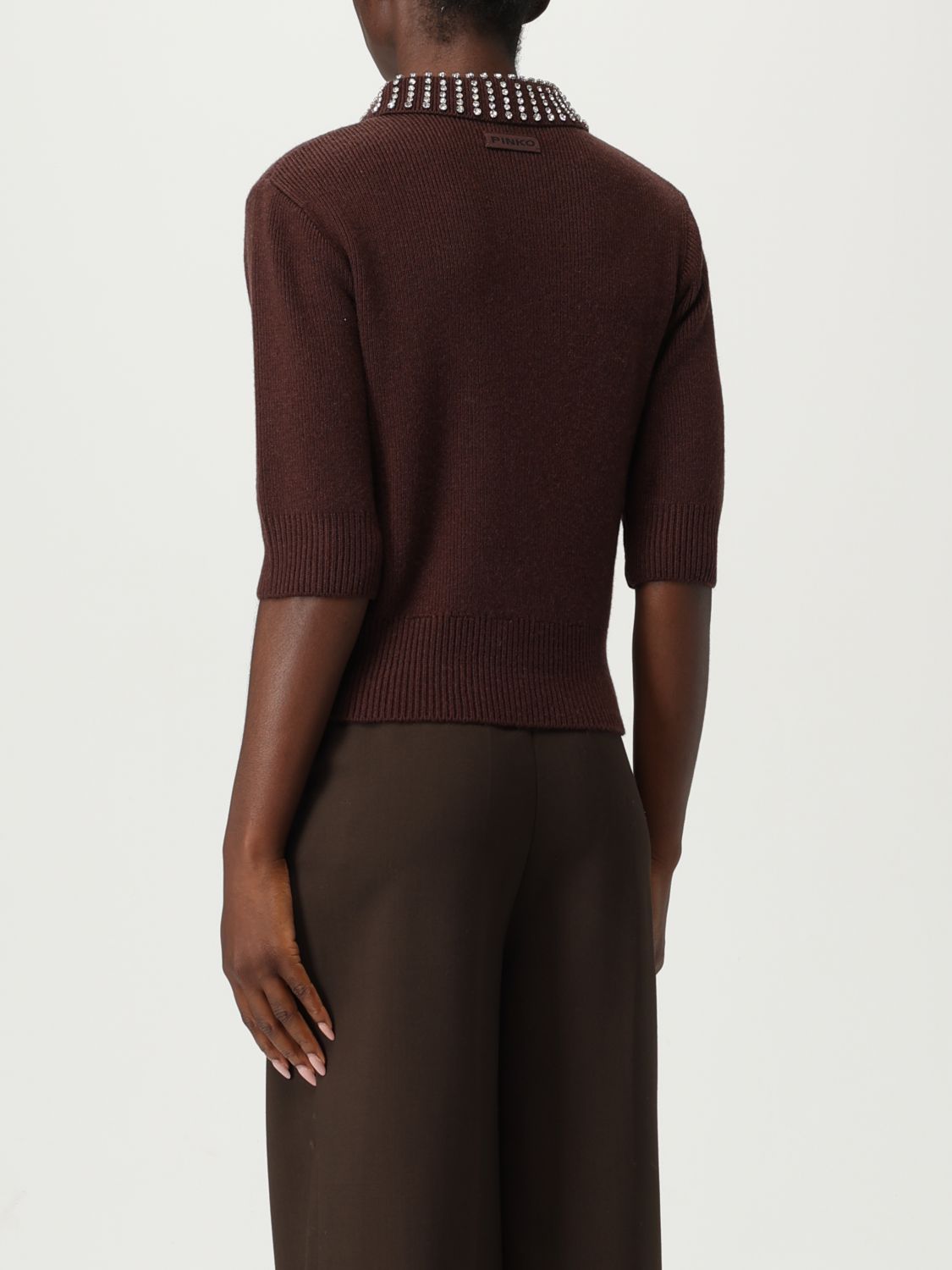 Pinko Sweater Woman Brown