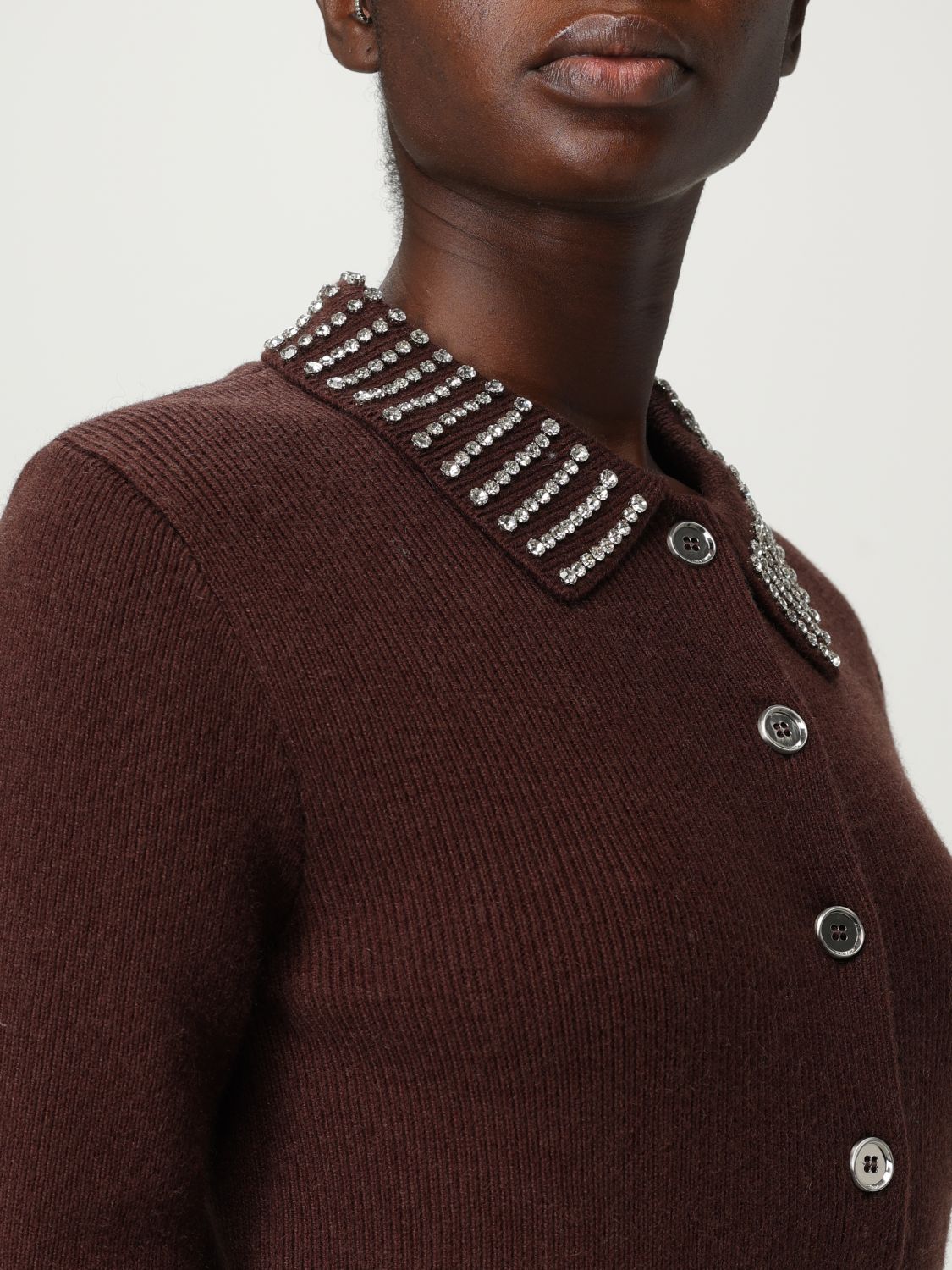 Pinko Sweater Woman Brown