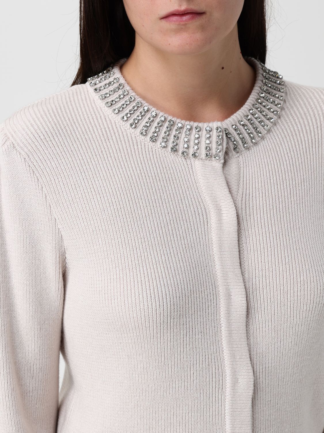 Pinko Cardigan Woman Cream