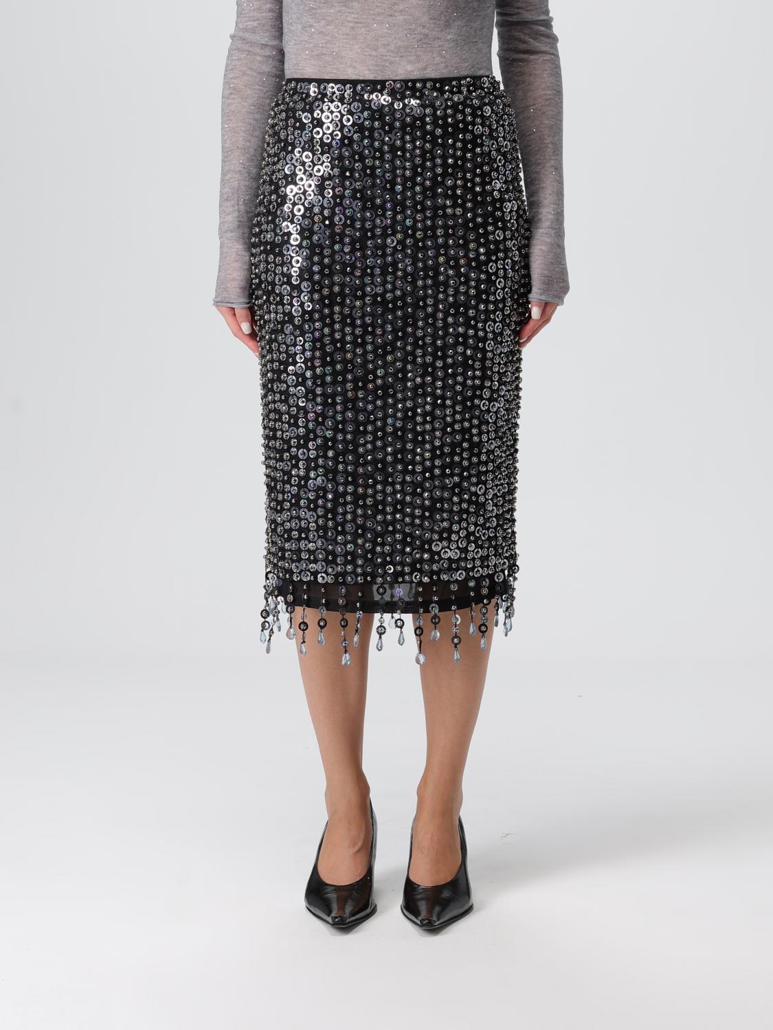 Pinko Skirt Woman Blue