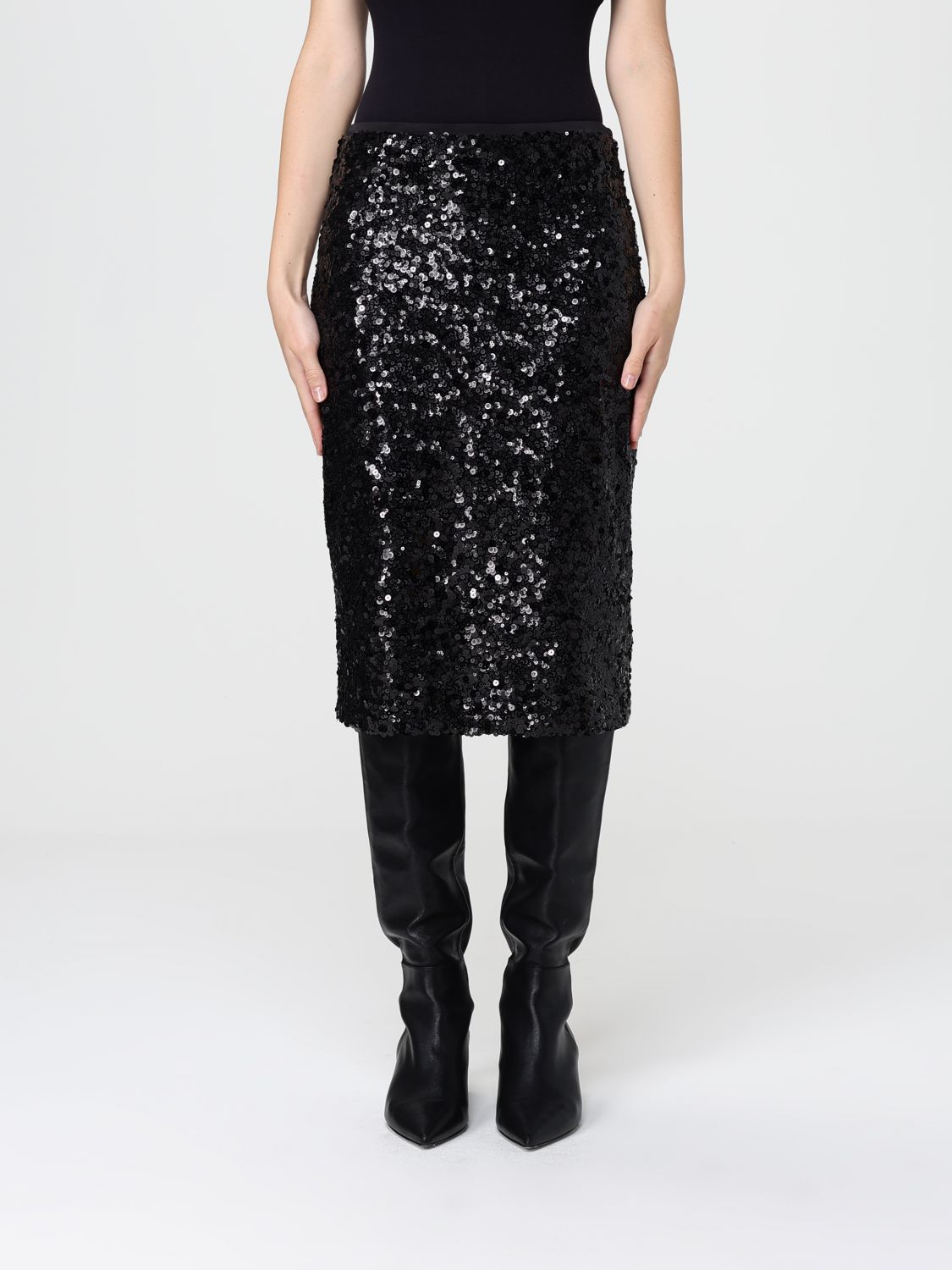 Pinko Skirt Woman Black