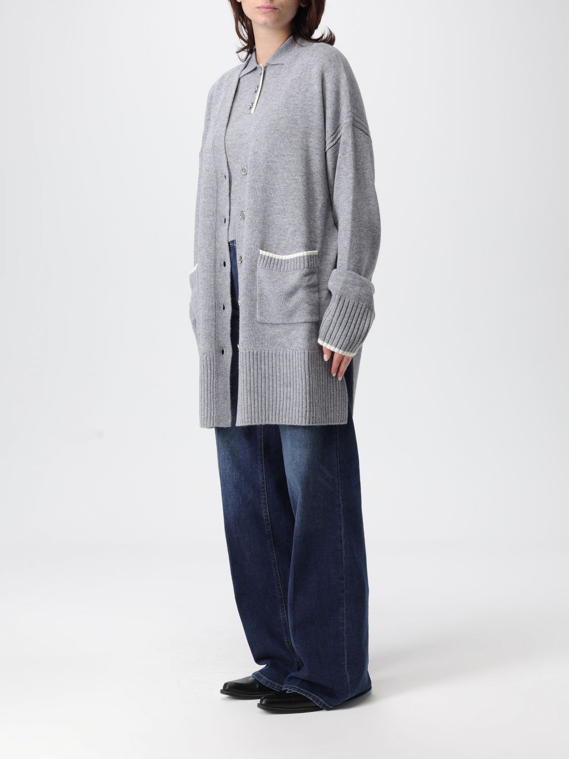 Pinko Sweater Woman Grey