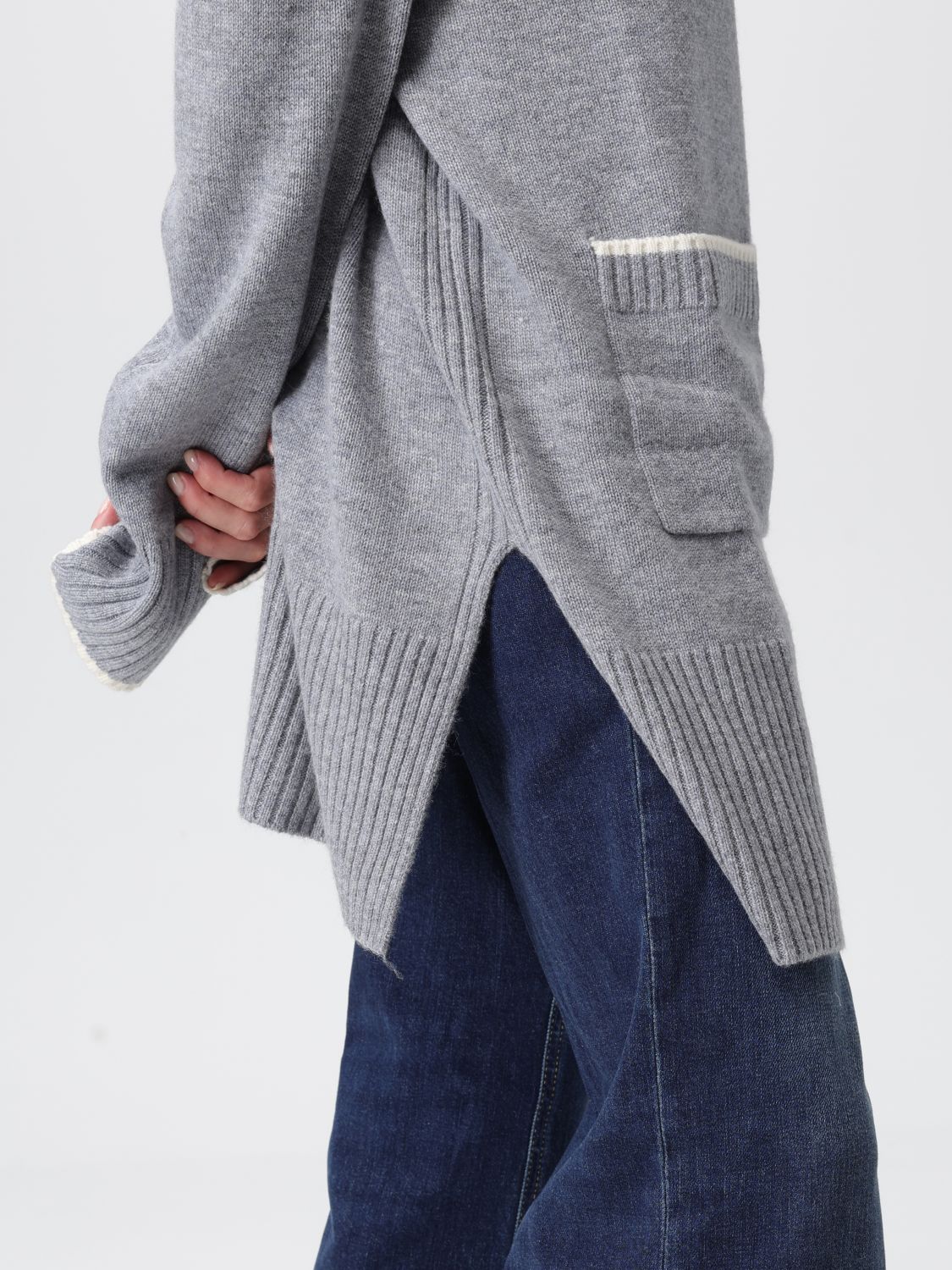 Pinko Sweater Woman Grey