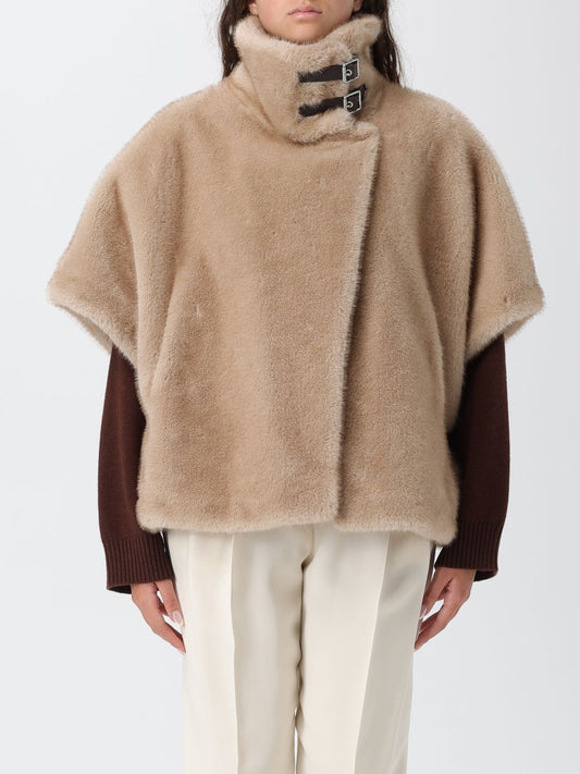 Pinko Coat Woman Beige