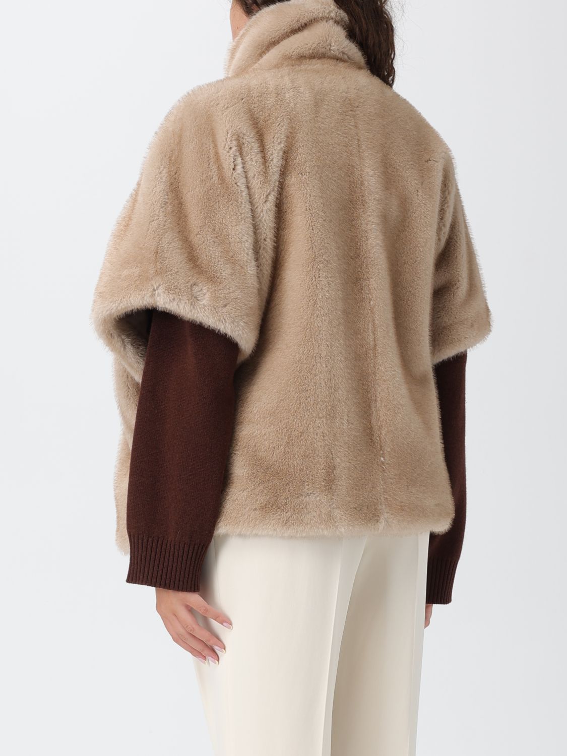 Pinko Coat Woman Beige