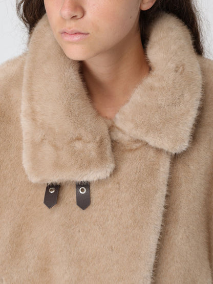 Pinko Coat Woman Beige