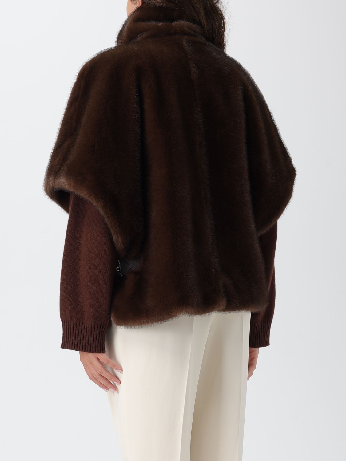 Pinko Coat Woman Beige