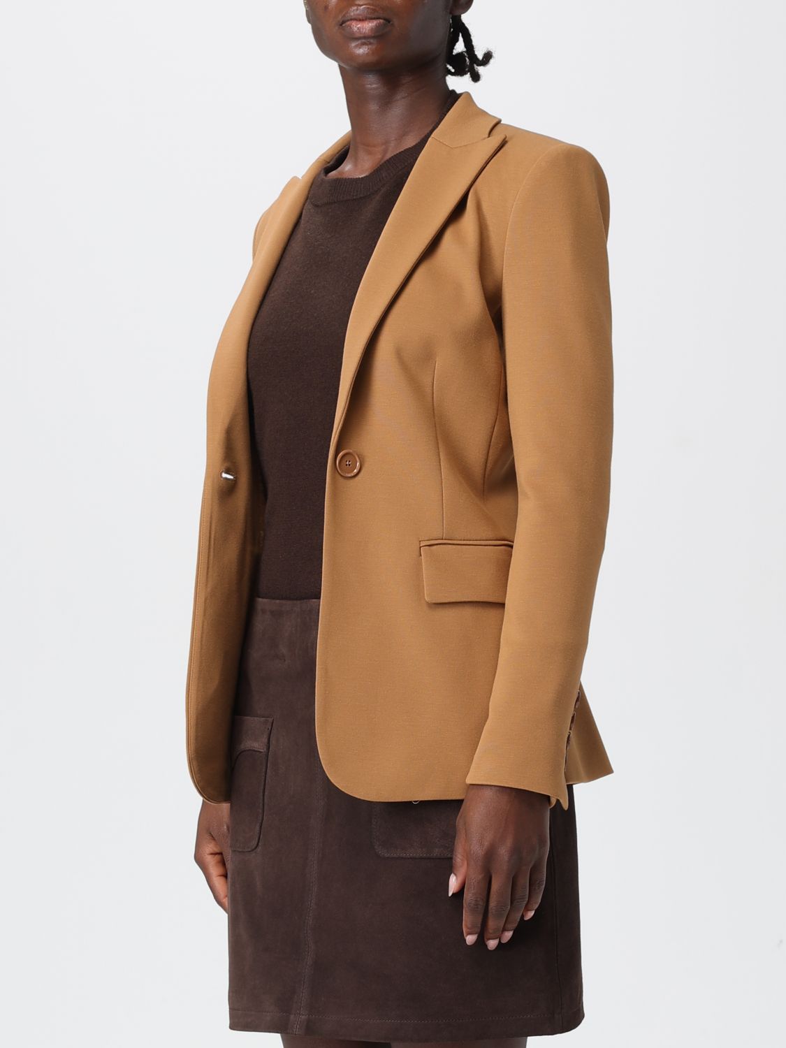 Pinko Blazer Woman Brown