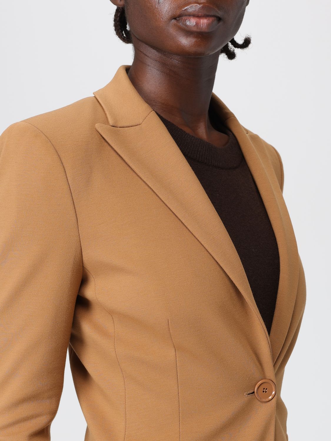 Pinko Blazer Woman Brown