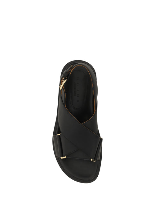 Marni Fussbett Sandals - Black