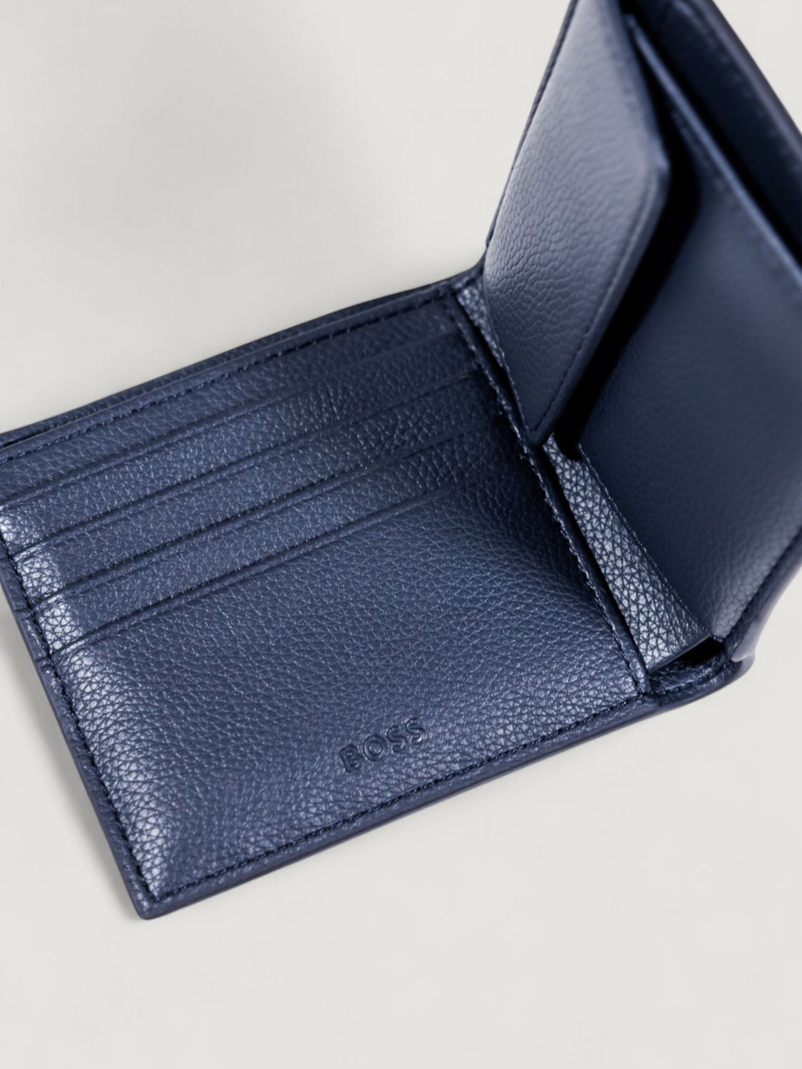 Boss Wallet Men Blue