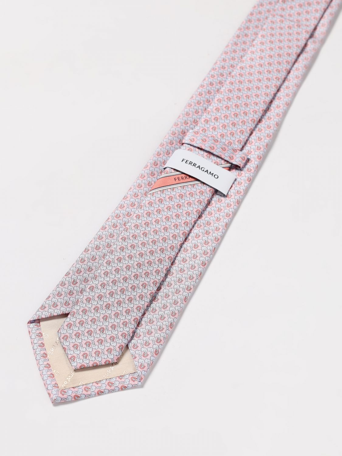 Ferragamo Tie Men Pink