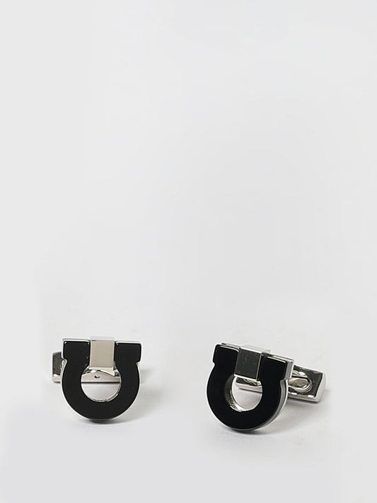 Ferragamo Cufflinks Men Black