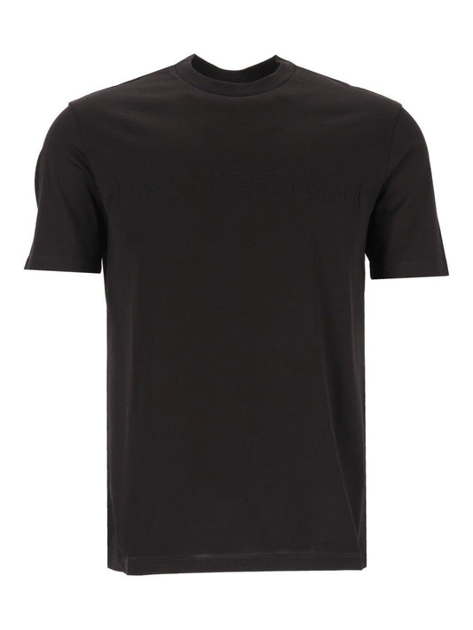 Emporio Armani Cotton T-Shirt - Black