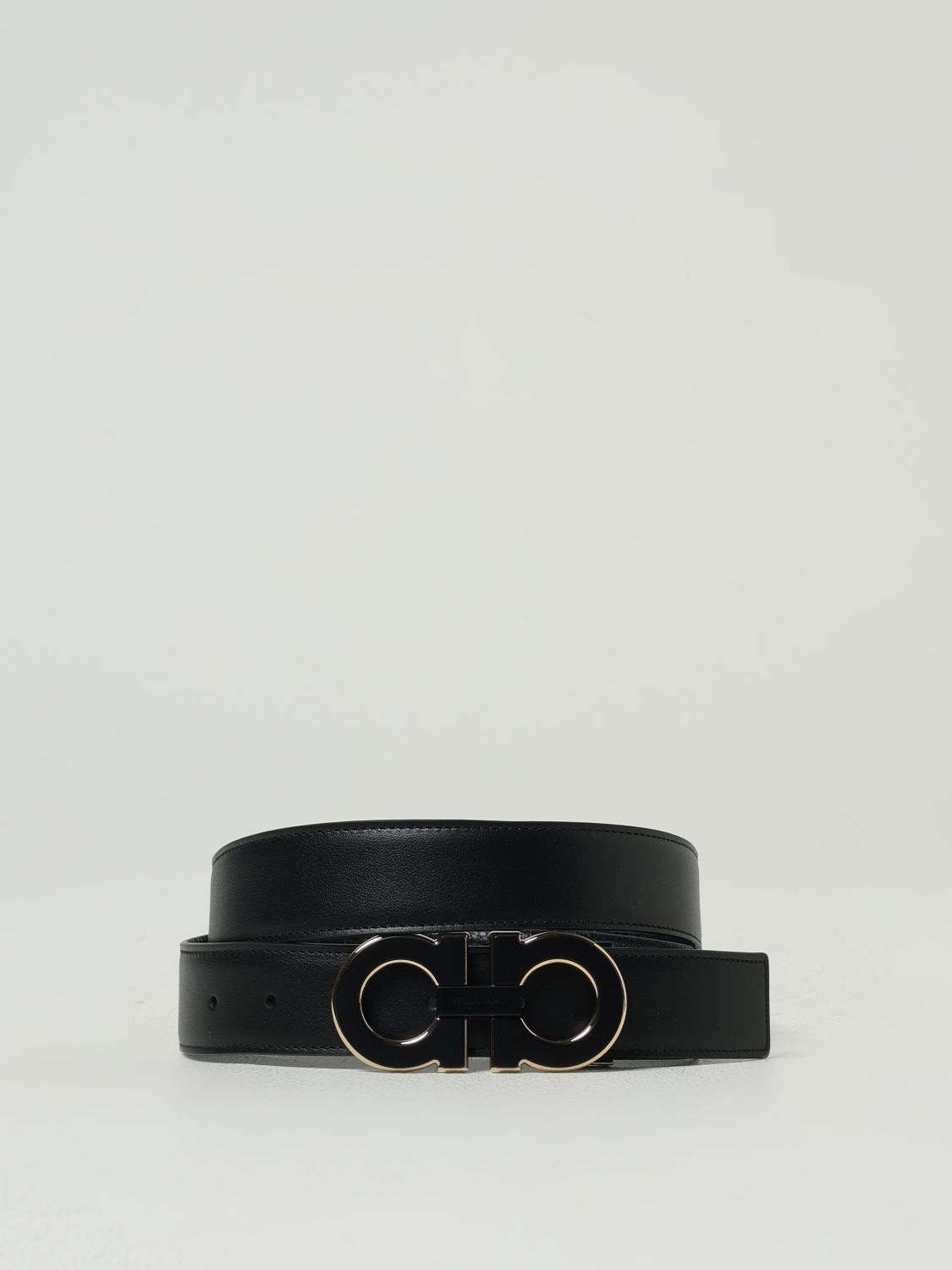 Ferragamo Belt Men Black