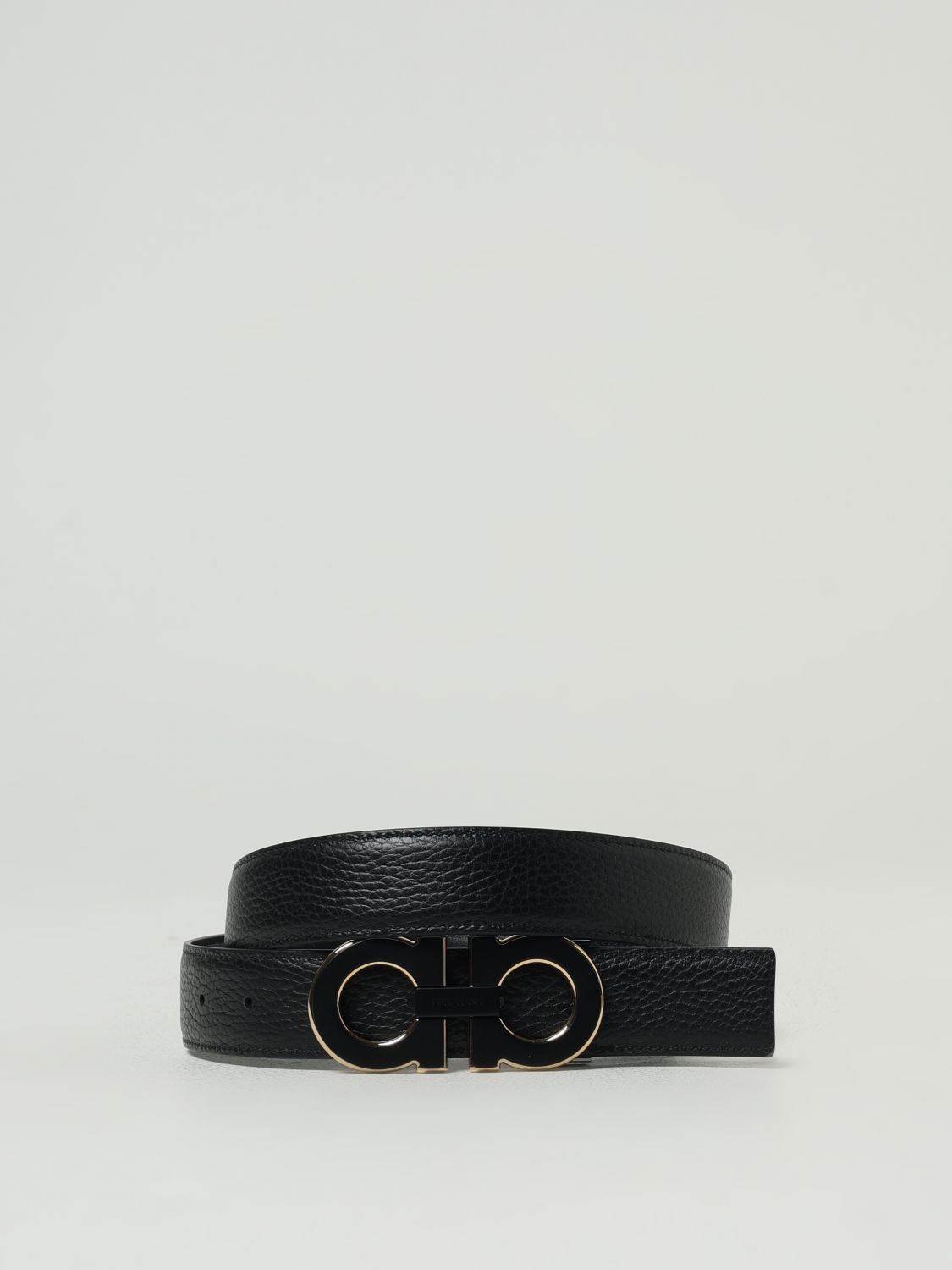 Ferragamo Belt Men Black