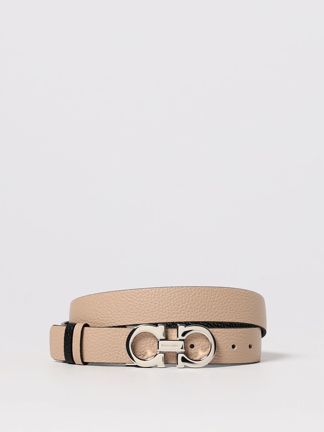 Ferragamo Belt Woman Beige