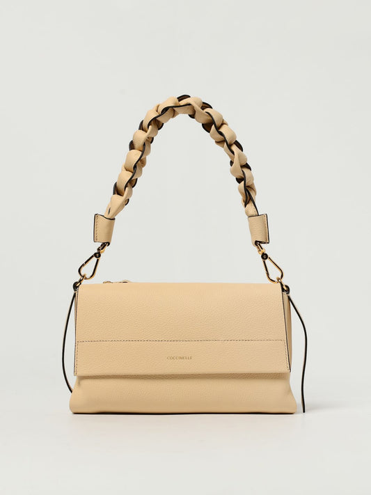 Coccinelle Shoulder Bag Woman Beige