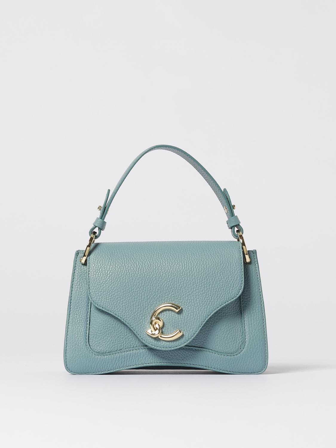 Coccinelle Handbag Woman Gnawed Blue