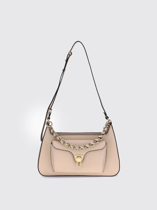 Coccinelle Shoulder Bag Woman Beige