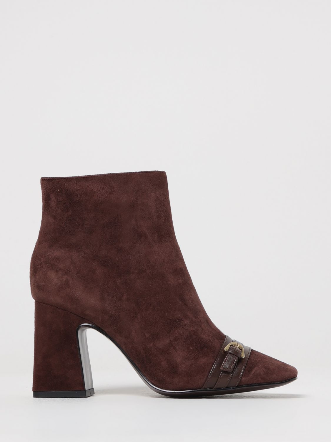 Coccinelle Flat Ankle Boot Woman Brown