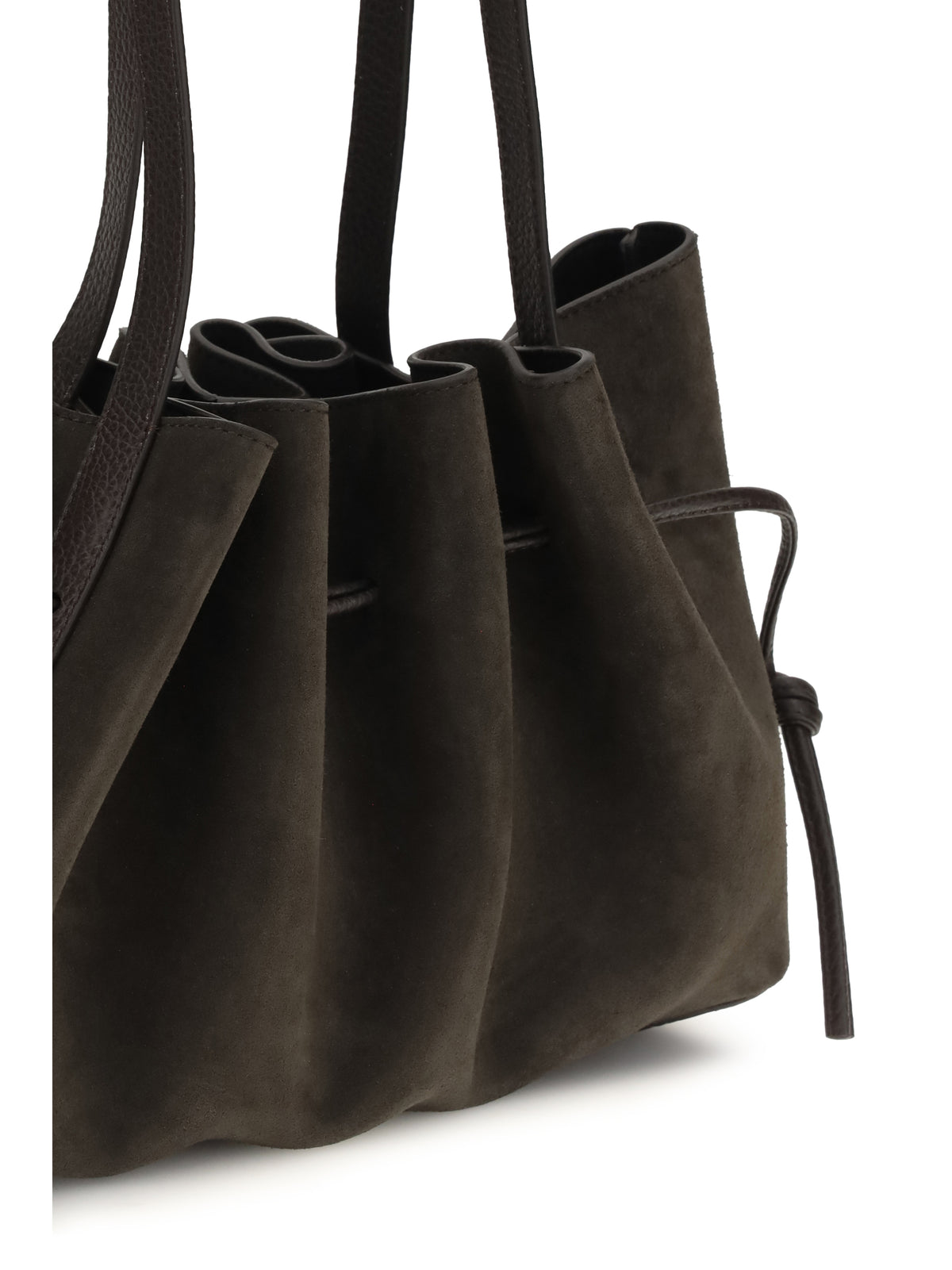 Yuzefi Scallop Shoulder Bag - Ganache