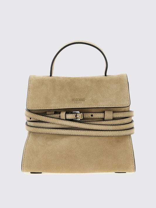Moschino Couture Shoulder Bag Woman Beige