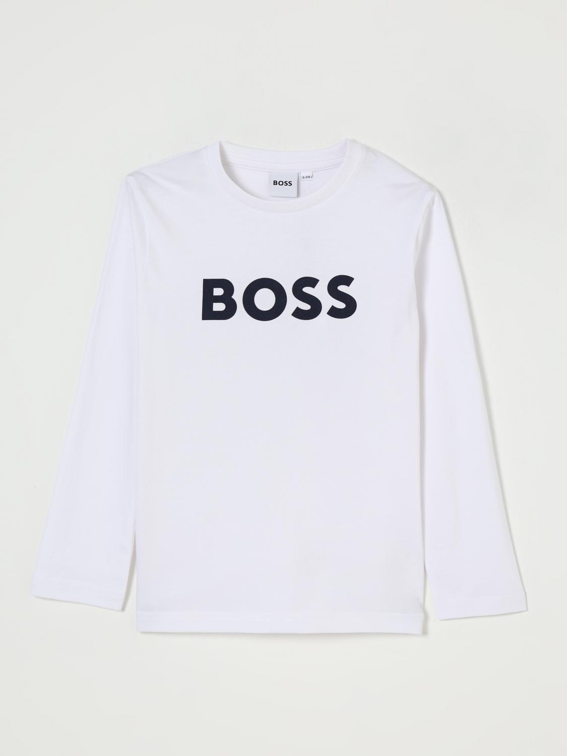 Boss T Shirt Kids White