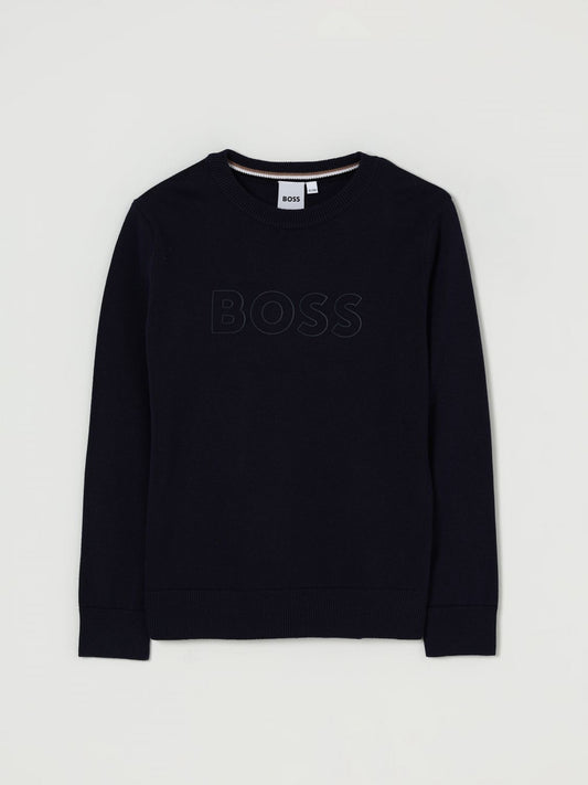 Boss Sweater Kids Navy