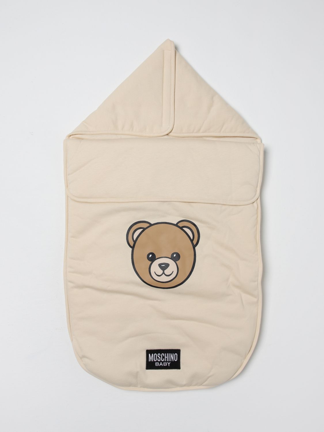 Moschino Blanket Set Kids Beige