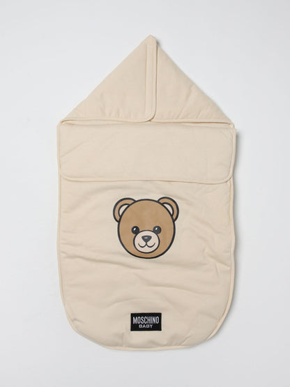 Moschino Blanket Set Kids Beige