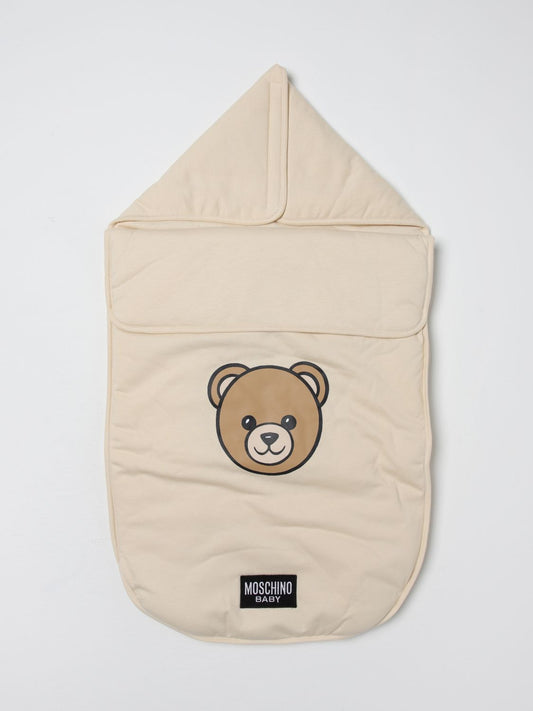 Moschino Blanket Set Kids Beige