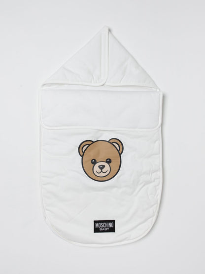 Moschino Blanket Set Kids Beige