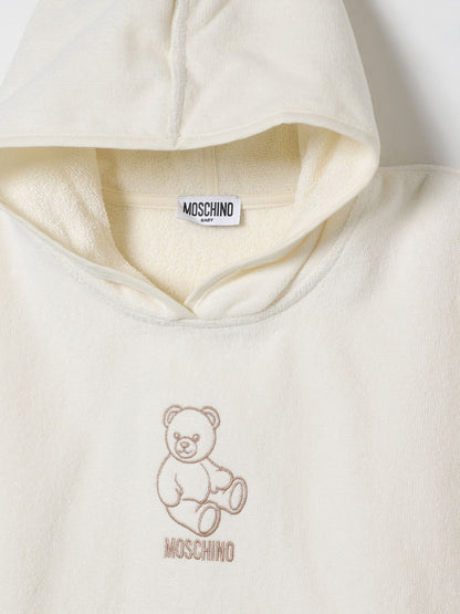 Moschino Bathrobe Kids Yellow Cream