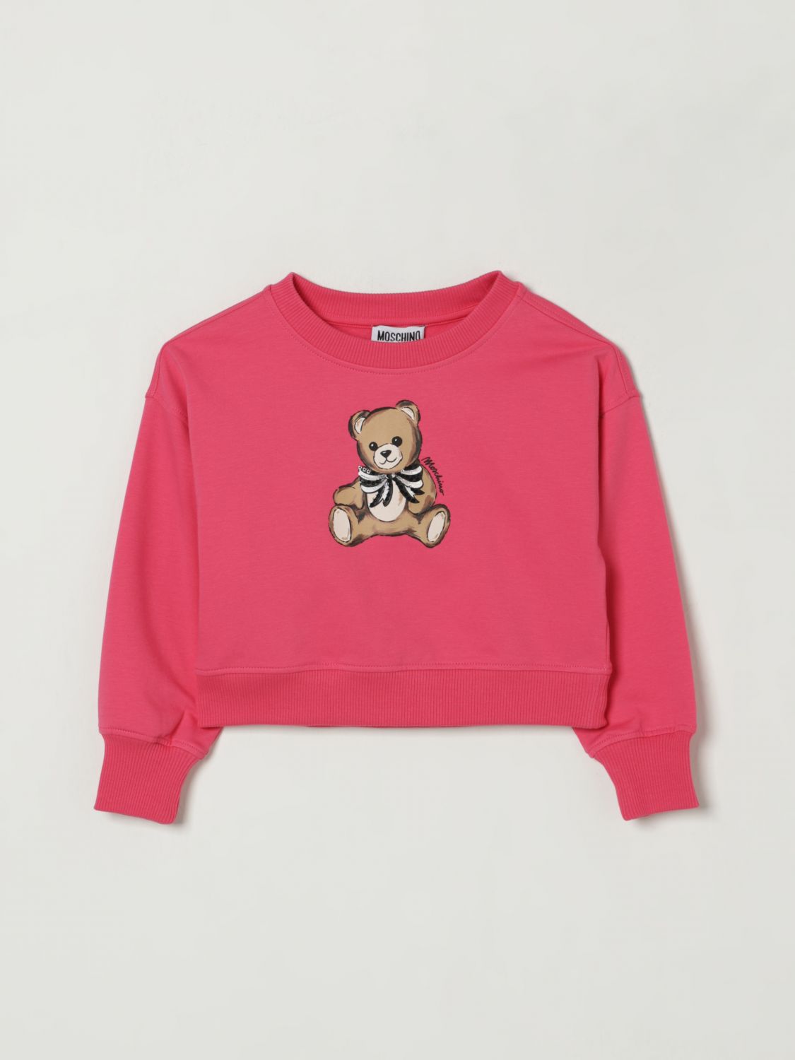 Moschino Sweater Kids Raspberry