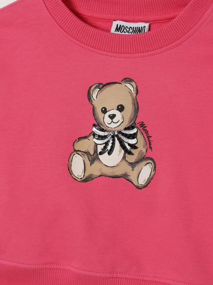 Moschino Sweater Kids Raspberry