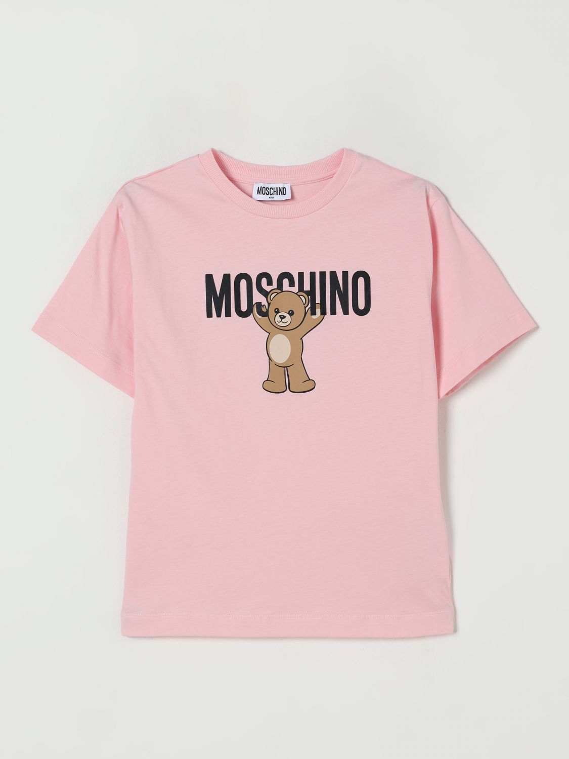 Moschino T Shirt Kids Pink