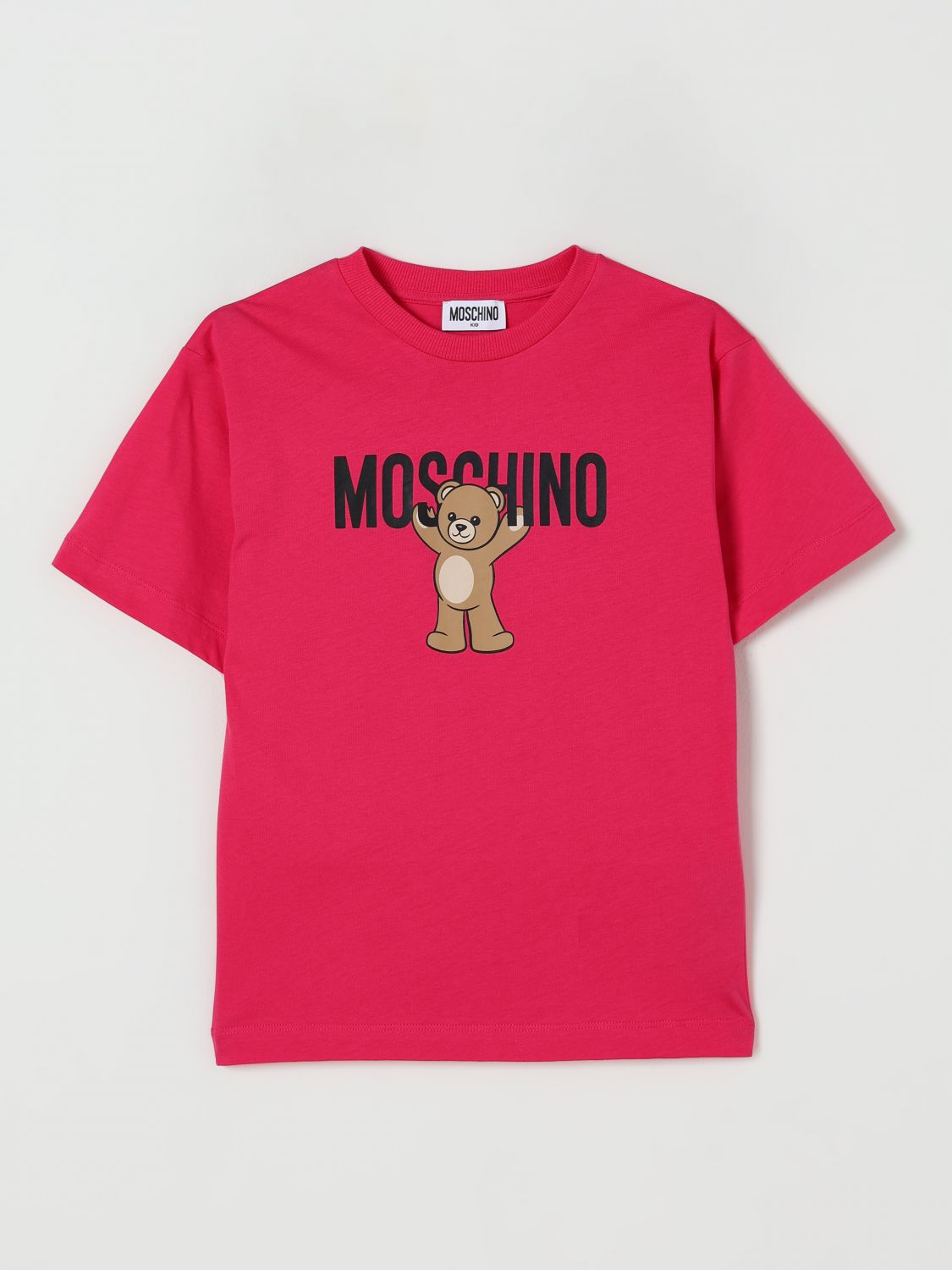 Moschino T Shirt Kids Pink