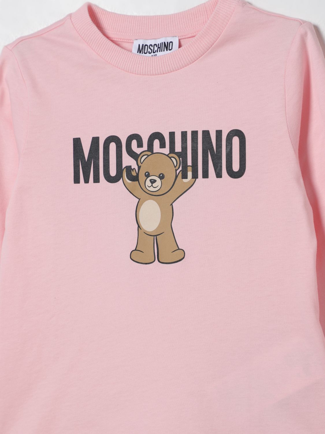Moschino T Shirt Kids Pink