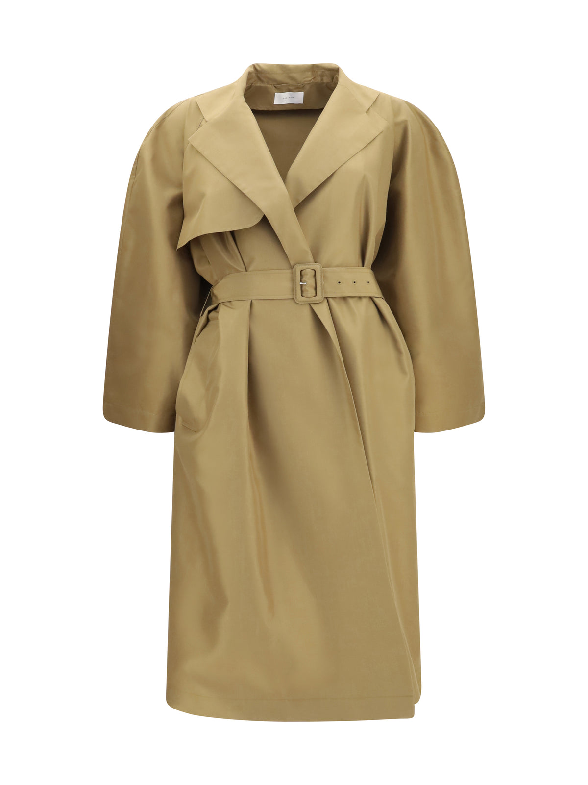 The Row Amapola Coat - Sandy Buff