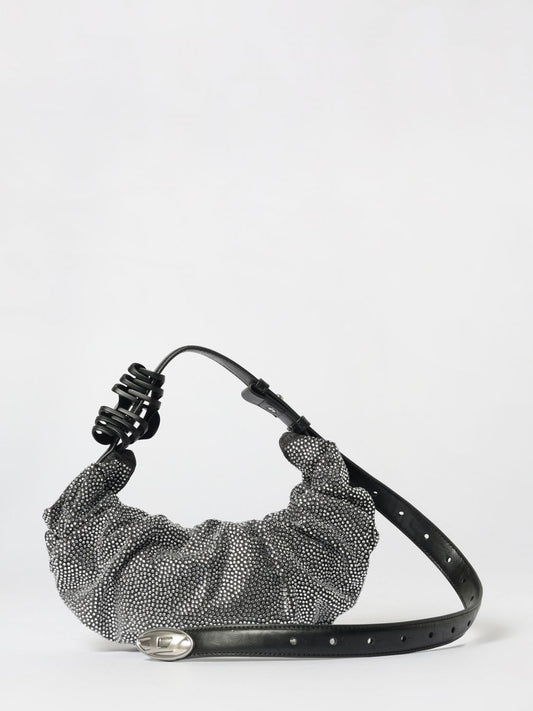 Diesel Shoulder Bag Woman Black