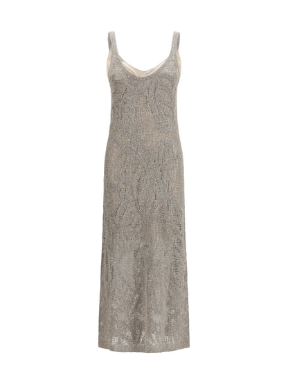 BRUNELLO CUCINELLI Dazzling Water Lillies Dress