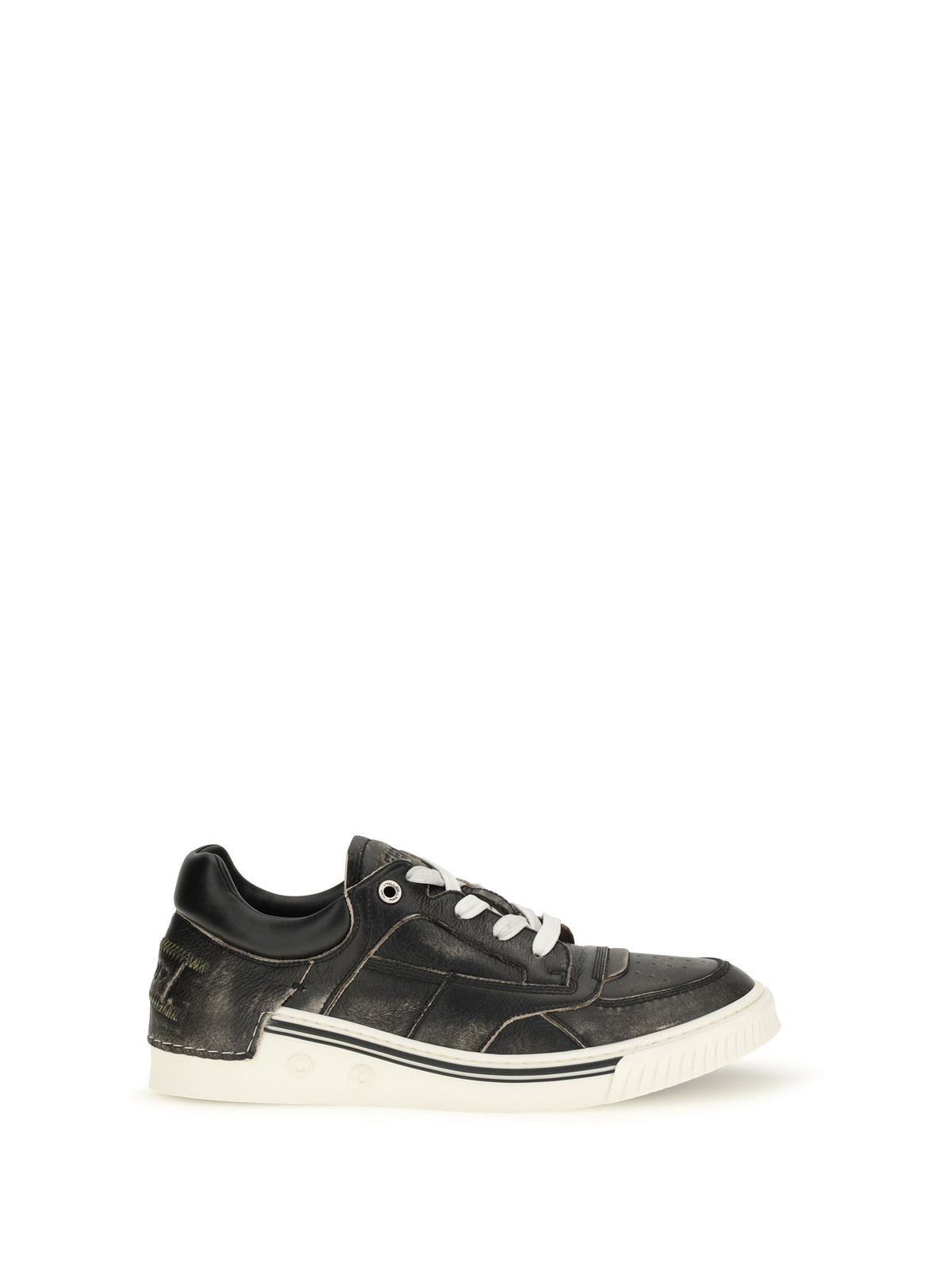 Fendi Fender Sneakers - Black Beige+Nero