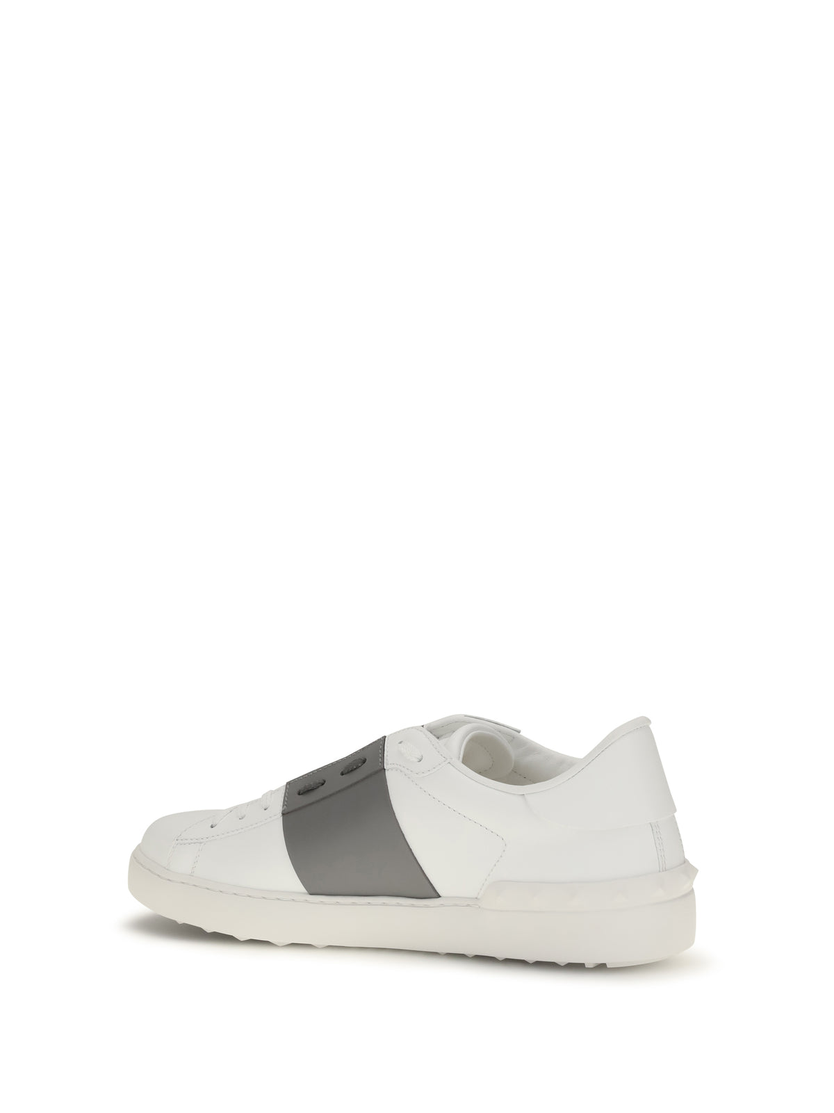 Valentino Garavani Open Sneakers - White/Dark Steel
