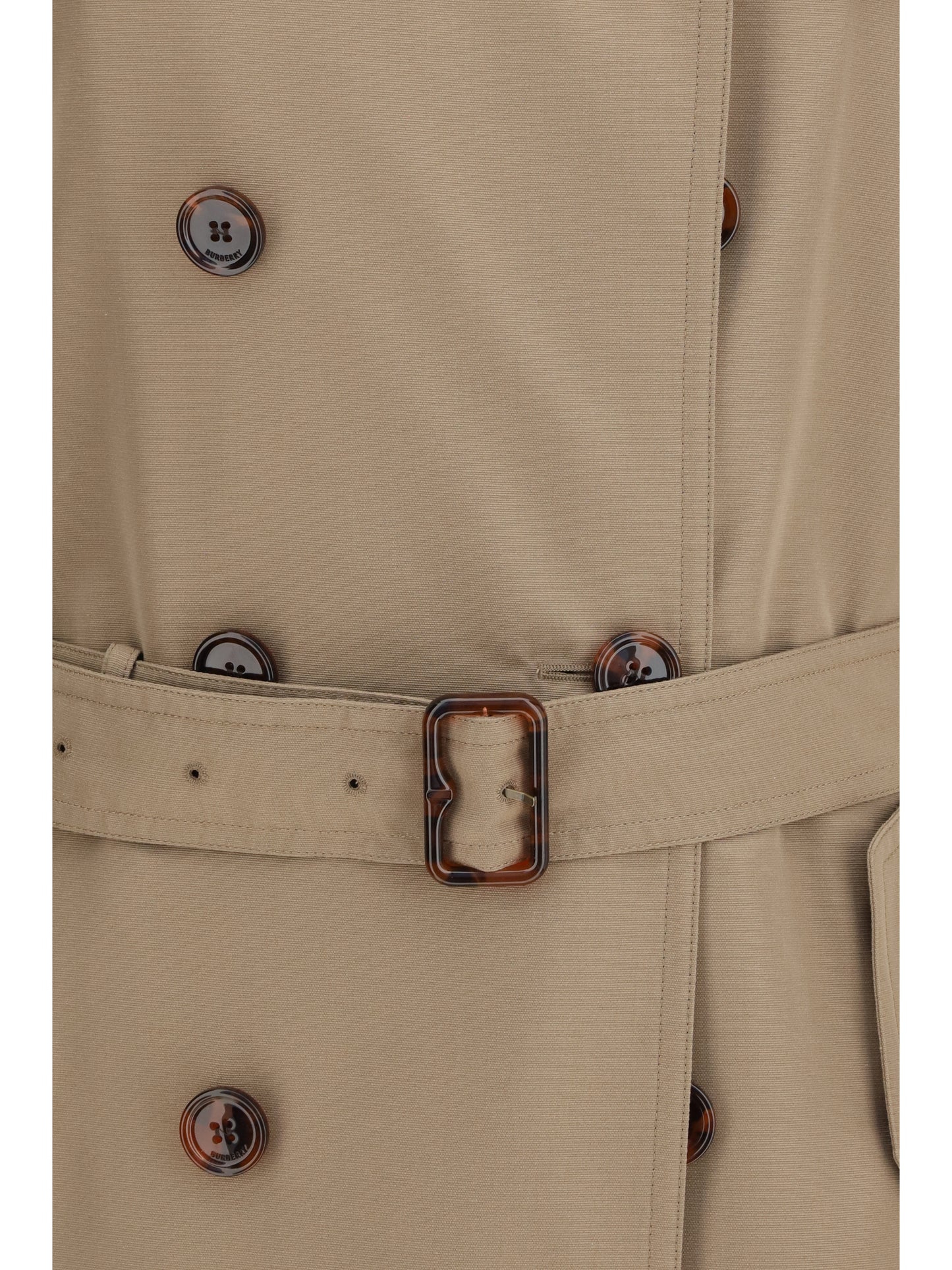 BURBERRY Double-breasted belted Trench